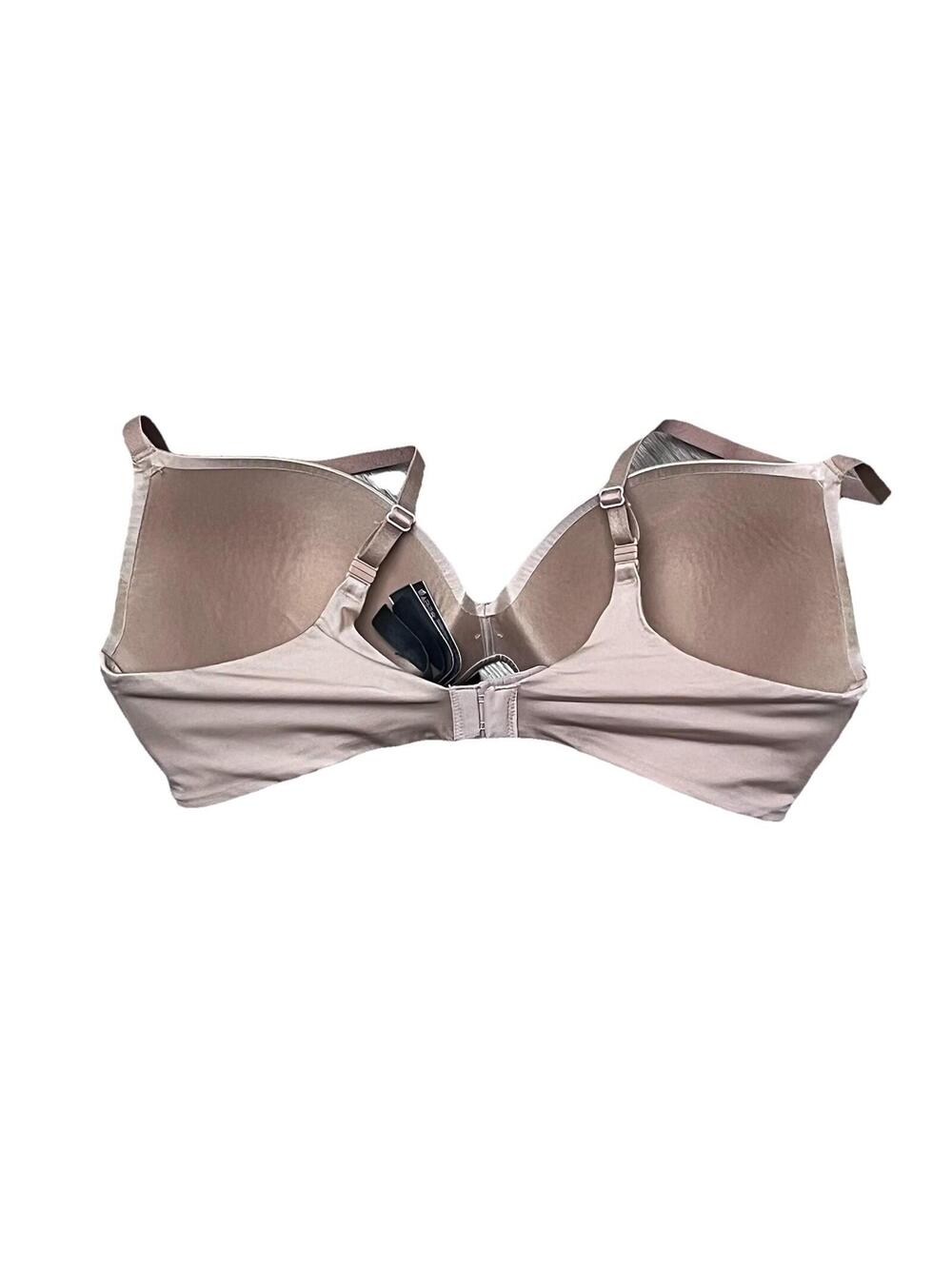 Victoria Secret So Obsessed Wireless Bra 36D Nude Tan Smooth Everyday Bra - Picture 2 of 7
